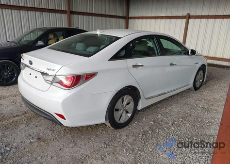 2013 Hyundai Sonata Hybrid из США, поврежденный, VIN KMHEC4A4XDA097337